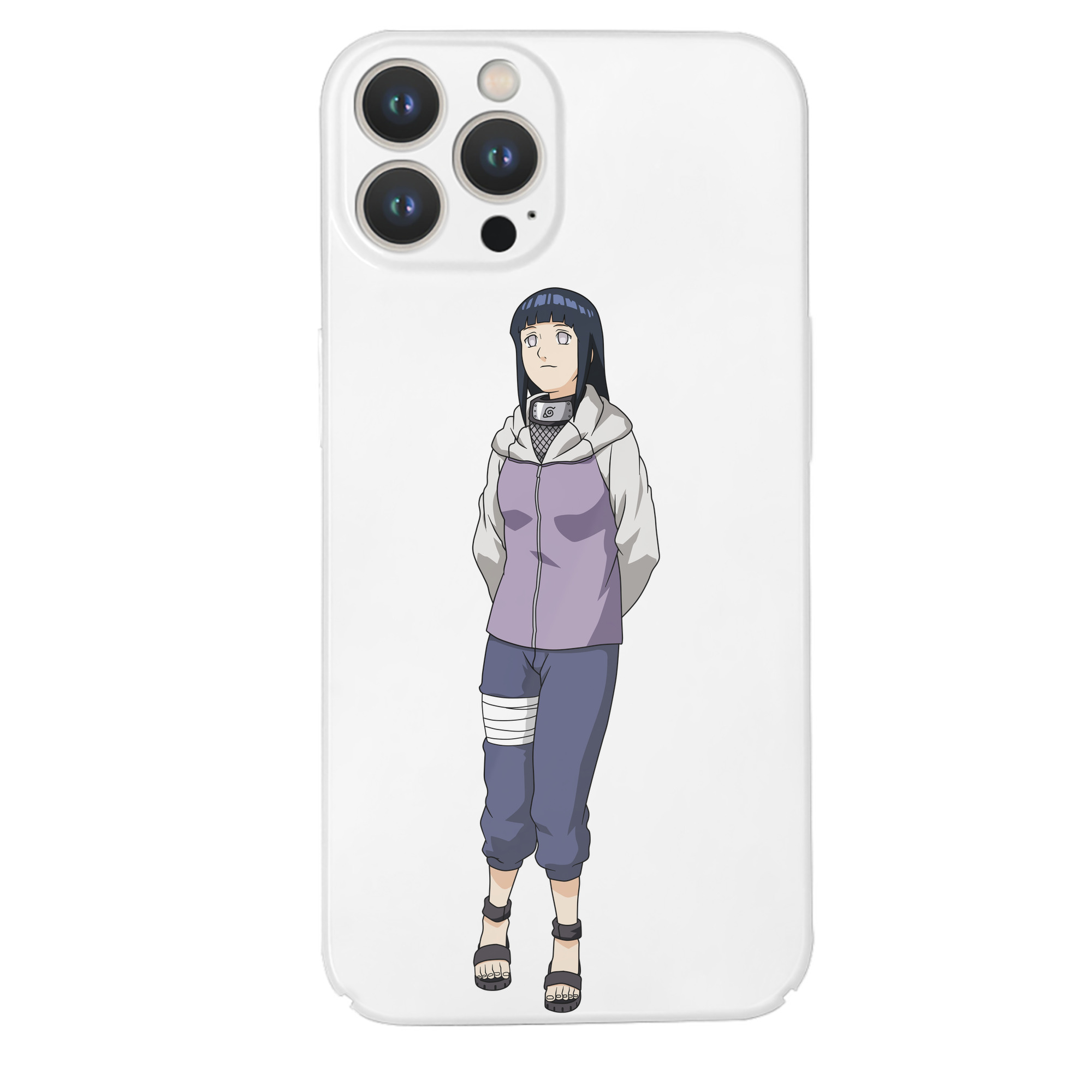 （画像用） NARUTO -ナルト- 日向ヒナタ Hyūga Hinata 【iPhone 14シリーズ対応】ハードケース